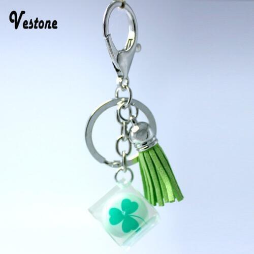 New exquisite key chain/resin key chain/car key pendant/purse pendant - womens versatile decorative pendant - Cartoon leaves