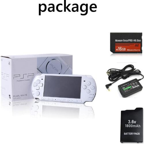 Original Sony PSP 1000 Professionally Refurbished console Handheld with battery with 8GB/16GB memory card
