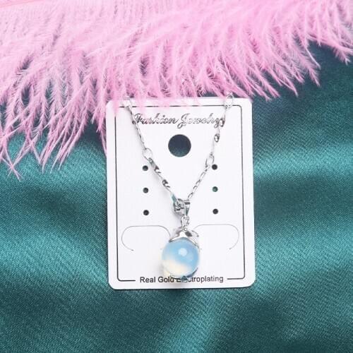Necklace For Women Goth Pendant Vintage Jewelry Undefined Friends Rhinestones Stainless Steel Chains For Women Planet Necklace