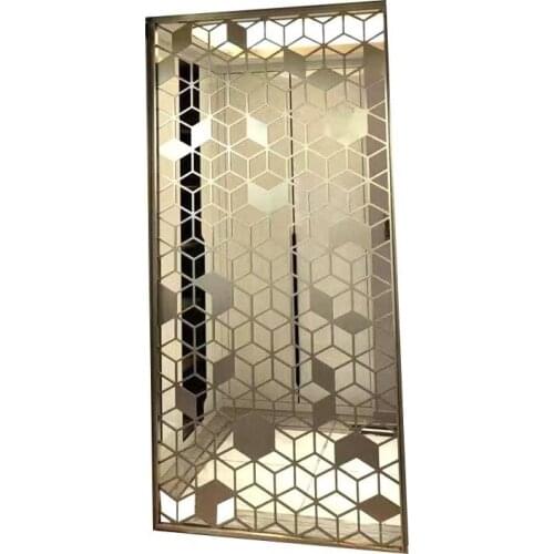 Stainless Steel Screen Partition Home Entrance Door To Block The Living Room Decoration Entrance