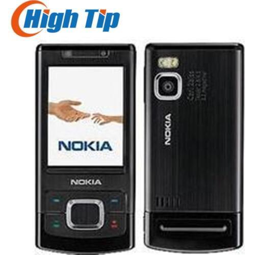 Unlocked Nokia original 6500S 6500 Slider mobile phone with 3.15MP Camera Bluetooth 3G Bluetooth free shipping Refurbished