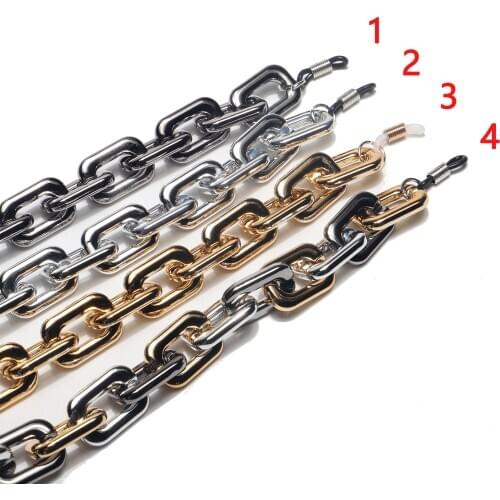 Punk Chunky Sunglasses Chain For Women Men Vintage Glasses Holder Cord Lanyard Neck Strap Rope landyard Eyeglass Accessories