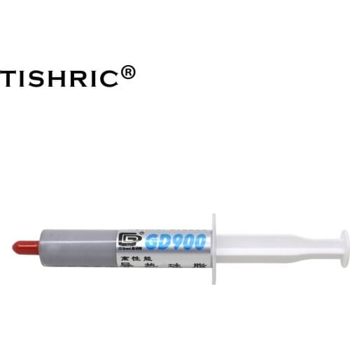 TISHRIC 15g GD900 Thermal Grease Heatsink GD900 Thermal Paste For Cpu Processors Heatsink Plaster Computer PC Fan Cooling Cooler