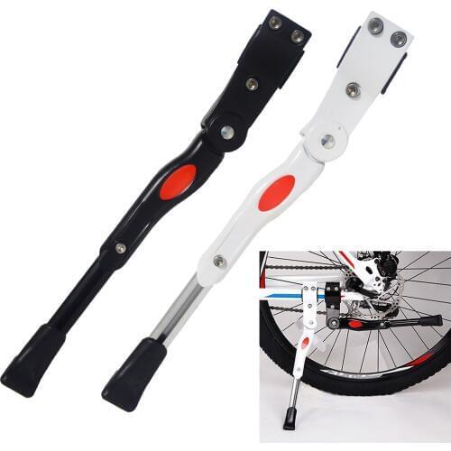 Black Color Bicycle Stand Bike Kickstand Support Cycling Side Stand Alloy Adjustable Kickstand Bike Foot Brace