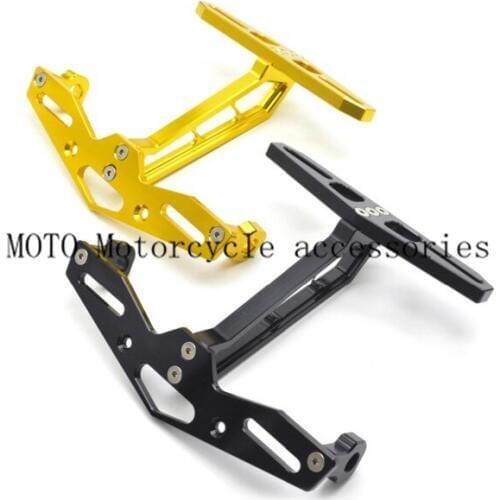 Gold/Black Moto license plate frame equipped with steering lamp license plate For Honda MSX125 MSX300 MSX 125 MSX 300 MSX125 300