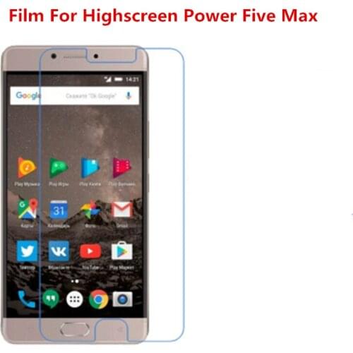 1/2/5/10 Pcs Ultra Thin Clear HD LCD Screen Protector Film With Cleaning Cloth Film For Highscreen Power Five Max