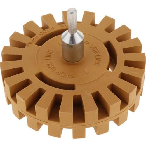 2 Pieces Pneumatic Wheel Car Decal Remover with Drill Adapter Kit