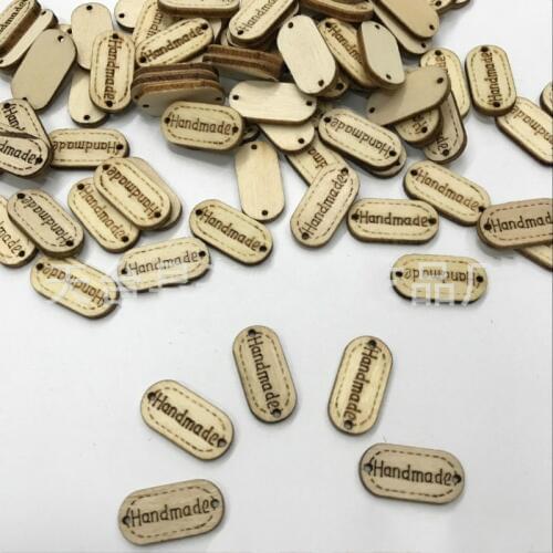 50PCS Wood plate decor Hand Made Board Home decoration handcrafts Wood Sign Decoration Plate Listing for home Bar Decorations