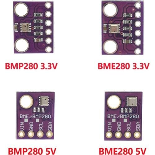 3.3V 5V BMP280 BME280 1.8-5V I2C SPI Digital Sensor Temperature Humidity Barometric Pressure Module