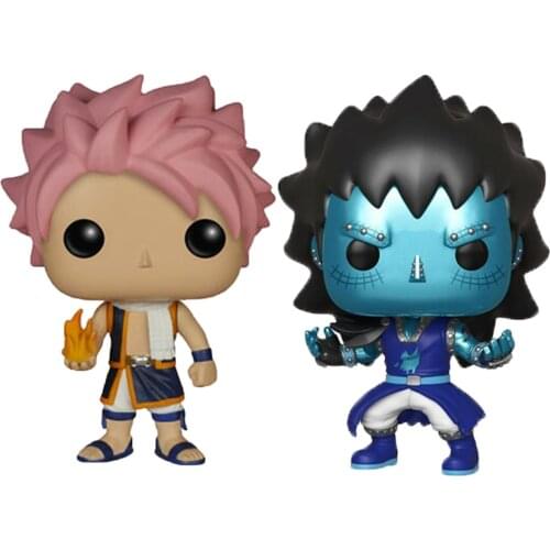 Animation Fairy Tail Natsu #67 Gajeel (Dragon Force) #481 Action Figure Exclusive Collection Model Doll Toy Child Christmas Gift
