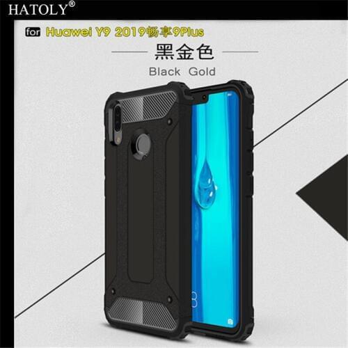 For Cover Huawei Y9 2019 Case Anti-knock Rugged Armor Cover For Huawei Y9 2019 Silicone Phone Bumper Case For Huawei Y9 2019