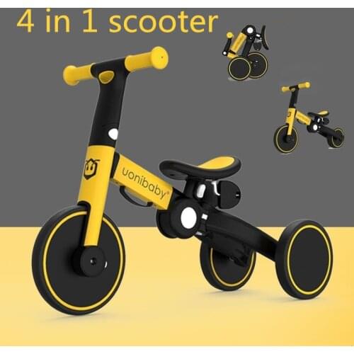 Baby Scooter Tricycle 1-6 Years Old Baby Balance Bike Ride On Toys Lightweight Foldable Kids Children Stroller for Dropshipping