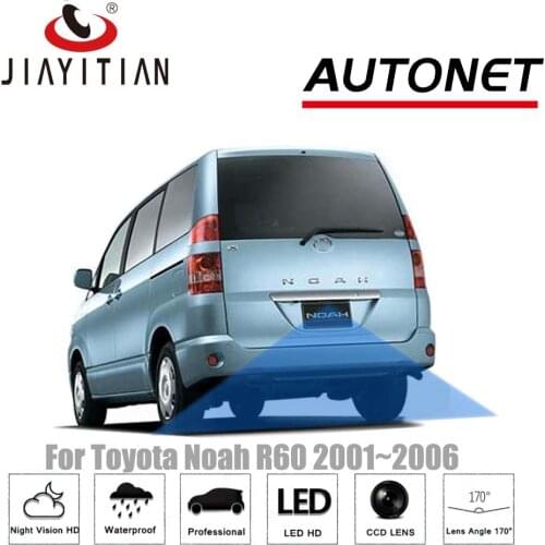 JiaYiTian rear view camera For Toyota Noah R60 Voxy AZR R60 2001~2007 CCD Night Vision Backup camera license plate camera