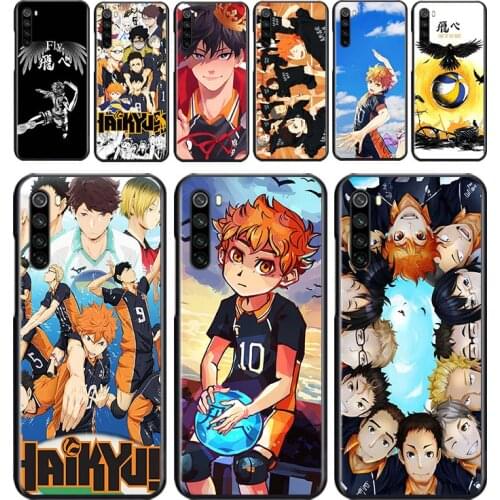 Haikyuu Anime for OPPO Reno 2 Z 2Z 2F 3 4 Pro 4G 5G ACE 10X ZOOM F7 A5 A9 2020 Silicone Soft Black Phone Case