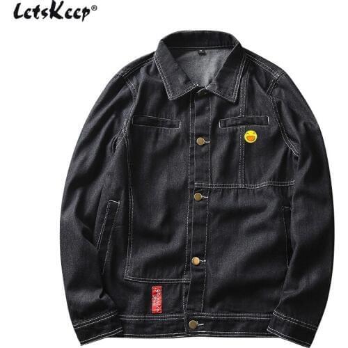 LetsKeep Mens Denim Jackets