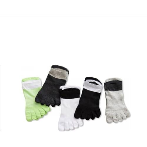 Five Finger Socks Autumn Mens Short Cotton Toe Socks Sweat-Absorbent Tide Mens Socks Sports And Leisure Socks Manufacturers Wh