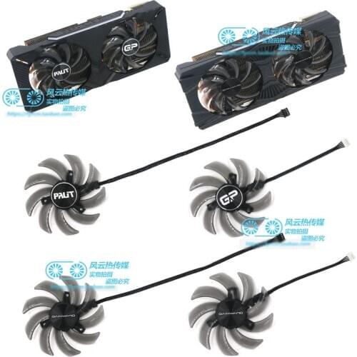New for PNY GAINWARD PALIT RTX2060 RTX2070 Graphics card cooling fan FDC10H12S9-C