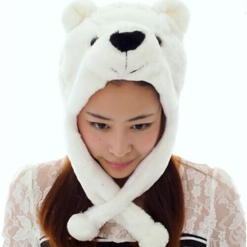 Adult and childs hat bear Animal hoods Cap