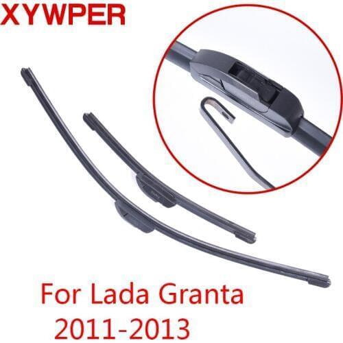 XYWPER Wiper Blades for Lada Granta 2011 2012 2013 Car Accessories Soft Rubber Windshield wipers