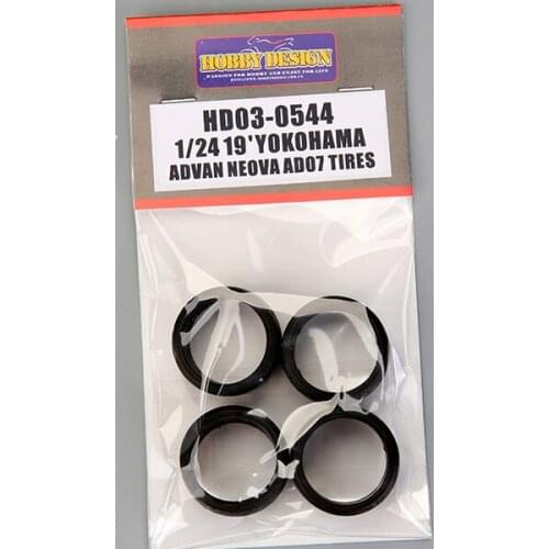 Hobby Design 1/24 19’ Yokohama Advan Neova AD07 Tires HD03-0544 Model Car Modifications Hand Made Model