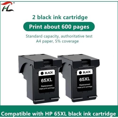 Compatible with hp 65XL cartridge replacement 65xl hp 65 for hp DeskJet 3720 3722 3755 3730 3758 Envy 5010 5020 5030 5232 printe