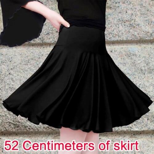 2020 New Womens Latin Dance Skirt Professional Adult Dance Short Skirts Square Dancing Costume Tango Samba Rumba Salsa Skirt