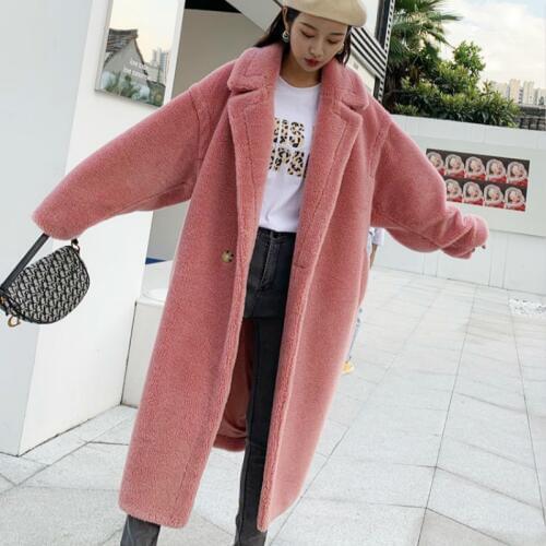Real Fur Coat Women Sheep Shearing Winter Coat Women Korean Oversize Wool Jacket Women Clothes 2020 Manteau Femme BDY19689YY1100