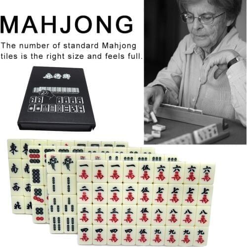 2CM Premium Mini Mahjong Travel Mahjong Set Multiplayer Portable Set Game Entertainment