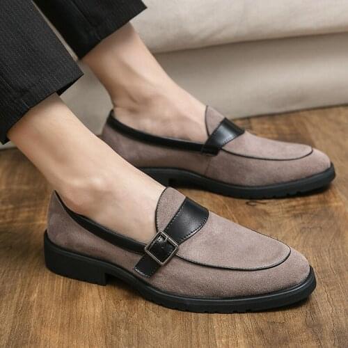 2021 Classic Men Casual Luxury Mens Loafers Moccasins Breathable Slip on Black Driving Shoes Mens Outdoor Wedding Footwear