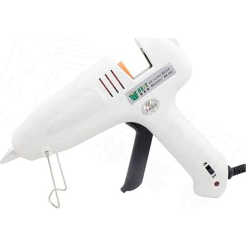 40W/60W/80W Hot Melt Glue Gun Manual Glass Glue Gun Sol Tool Paste Ceramic Heating Heater Muzzle Craft Repair Tool