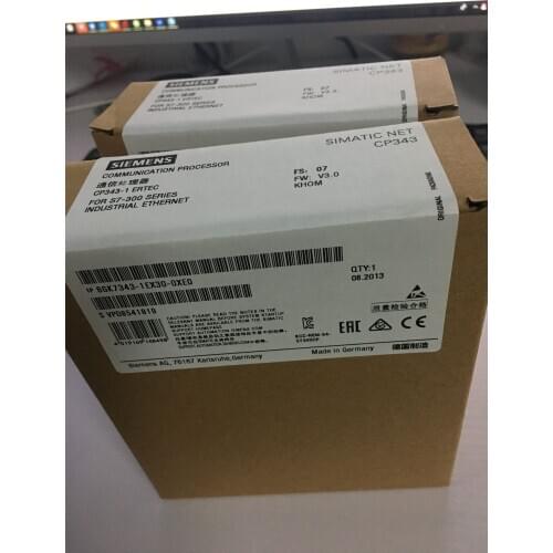 6GK7343-1EX30-0XE0 6GK7 343-1EX30-0XE0 I / O module Input/output module PLC