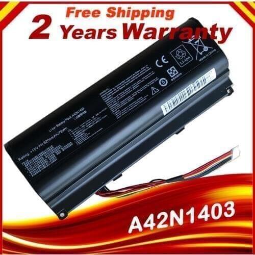 HSW A42N1403 Battery for ASUS G751 G751JM G751JT G751JT-CH71 G751J-BHI7T25 G751JY GFX71JY GFX71JT A42LM93 FAST SHIPPING