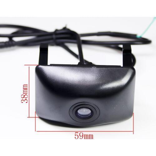 HD CCD Car front view camera for toyota Highlander 2015 Front view Vehicle Camera Night Vision Waterproof Parking Kit