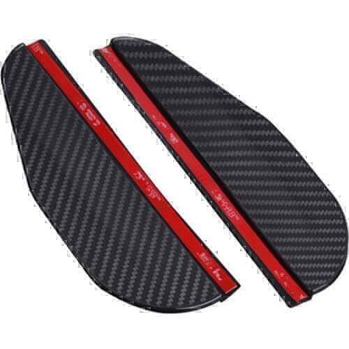 Car Rear View Mirror Rain Eyebrow for VW Volkwangen MK7 Golf 7 Skoda Octavia A7 CC Tiguan