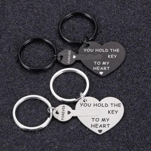 Personalized Couple Keychain Original Birth Day for Boyfriend Girlfriend Men Original Gifts Ideas Car Key Chains Love Jewelry