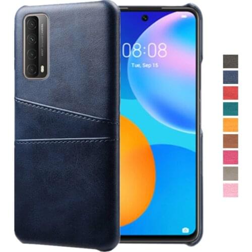 Retro PU Leather Cover Funda For Huawei P Smart 2021 Coque Card Slots Wallet Case For HUAWEI Psmart 2021 4G 6.67" Capa Shell