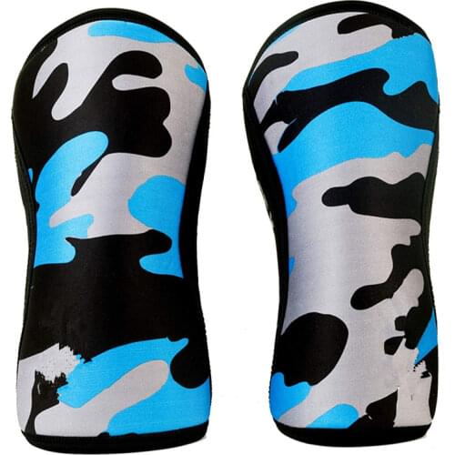 Knee Sleeves for Weightlifting (1 Pair) Premium Support & Compression - Powerlifting & Crossfit - 7mm Neoprene Sleeve