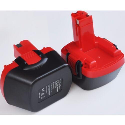 2PCS 2000mah 12V Ni-Cd rechargeable battery cell pack for Bosch cordless Electric drill screwdriver BAT045 BAT046 BAT049