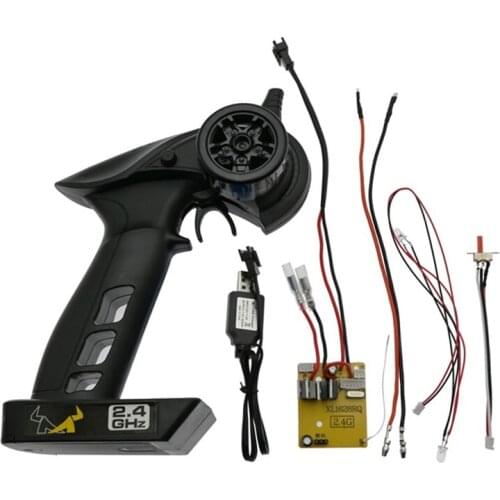 2.4G Transmitter KIT Remote Controller Receiver Board LED Light for MN86S MN86 MN86KS MN86K MN G500 1/12 RC Car Parts