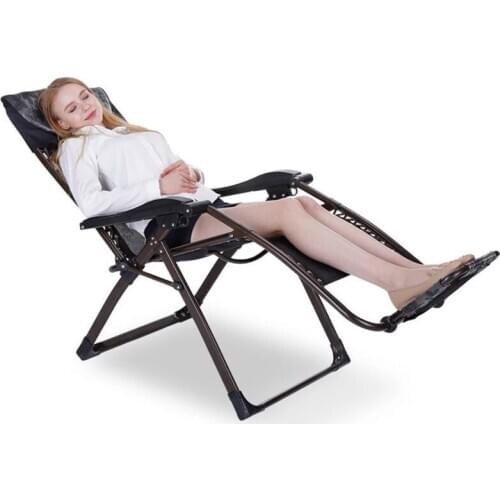 Chair Rocking Chair Balcony Leisure Beach Chair Adult Folding Lunch Break Leisure Lounge Chair Furniture Bearing Up To 180kg