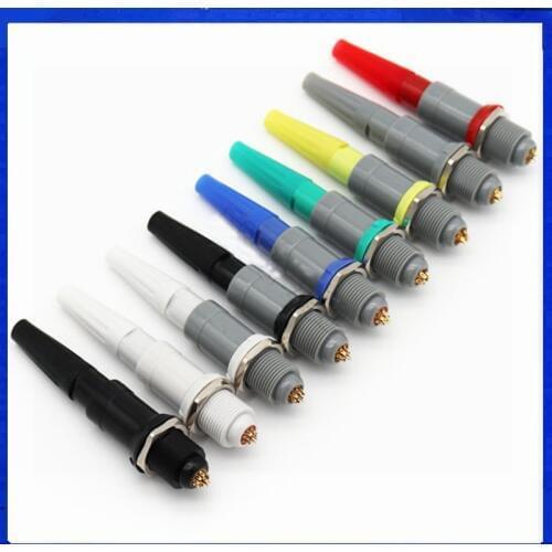 Medical Plastic Connector PAG PKG 2 3 4 5 6 7 8 9 10 14 Pin 1P PAG.M**.*GL.AC**Z PKG.M*.*.LG Plug Socket with Bend Relief