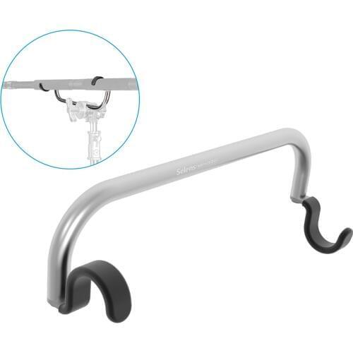 Selens Easy Hood Metal Audio Boom Pole Support Holder Stand For Microphone C-Stands