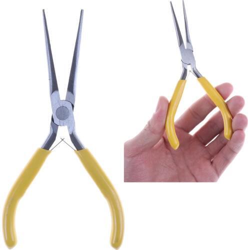 Mini Jewelry Pliers DIY Jewelry Tools & Equipments Long Nose Plier Multi Tool Forceps Repair Hand Tools Needle Nose Pliers