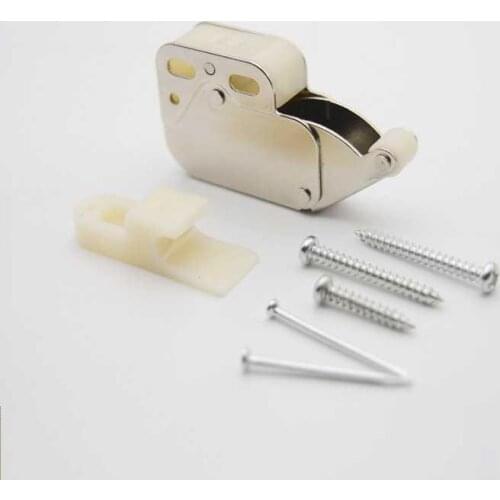 Mini Push Catch Latch Cabinets Lock Automatic Spring Catch System Motorhome Cupboard Doors Furniture Security locks