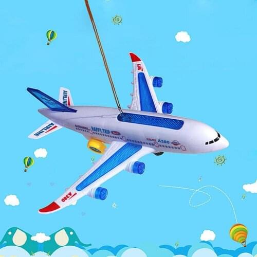 Model Plane Light Durable Light Aircraft Model Outdoor Indoor Decor Tabletop Ornaments