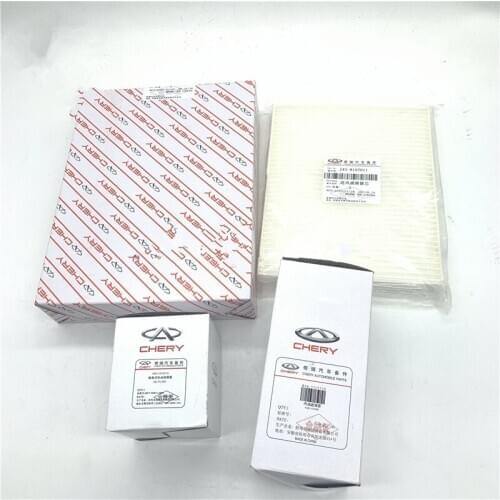 Filter Sets For Chery Arrizo 3 Air Filter&Oil Filter&Carbin Filter&Fuel Filter J43-1109111/J43-8107011/480-1012010/B14-1117110