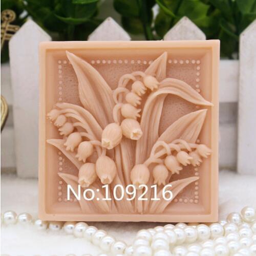 New Product!!1pcs Small Bouquet Flowers (zx151) Silicone Handmade Soap Mold Crafts DIY Mould
