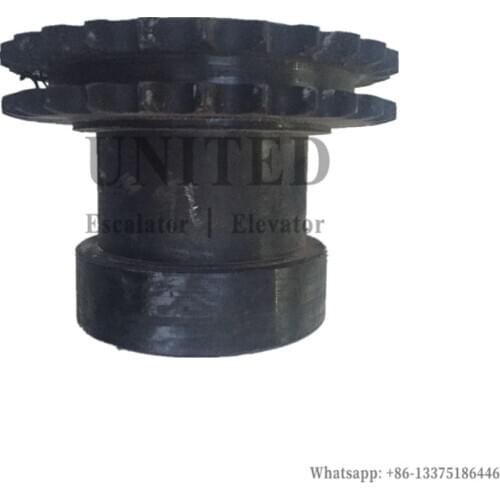 UNITED Escalator Gear Handrail Belt Drive Gear Double Row 29T Friction Wheel Drive Chain Sprocket