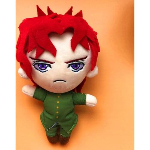 Anime JOJOs Bizarre Adventure Noriaki Kakyoin plush toy doll Gift Halloween Gifts cosplay accessories