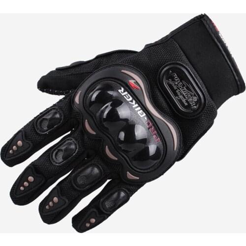 Pro motorcycle all off road vehicle outdoor riding locomotive anti falling Half Finger Gloves knight equipment